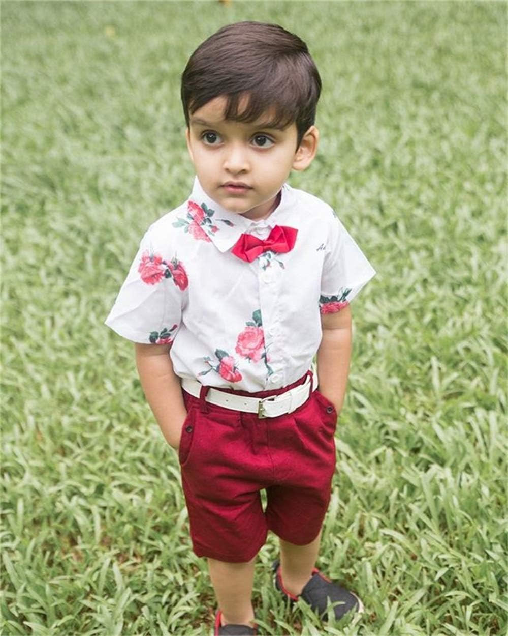 CIYCUIT ToddlerPrint SET for Boys Soft Cotton 2-Piece Set