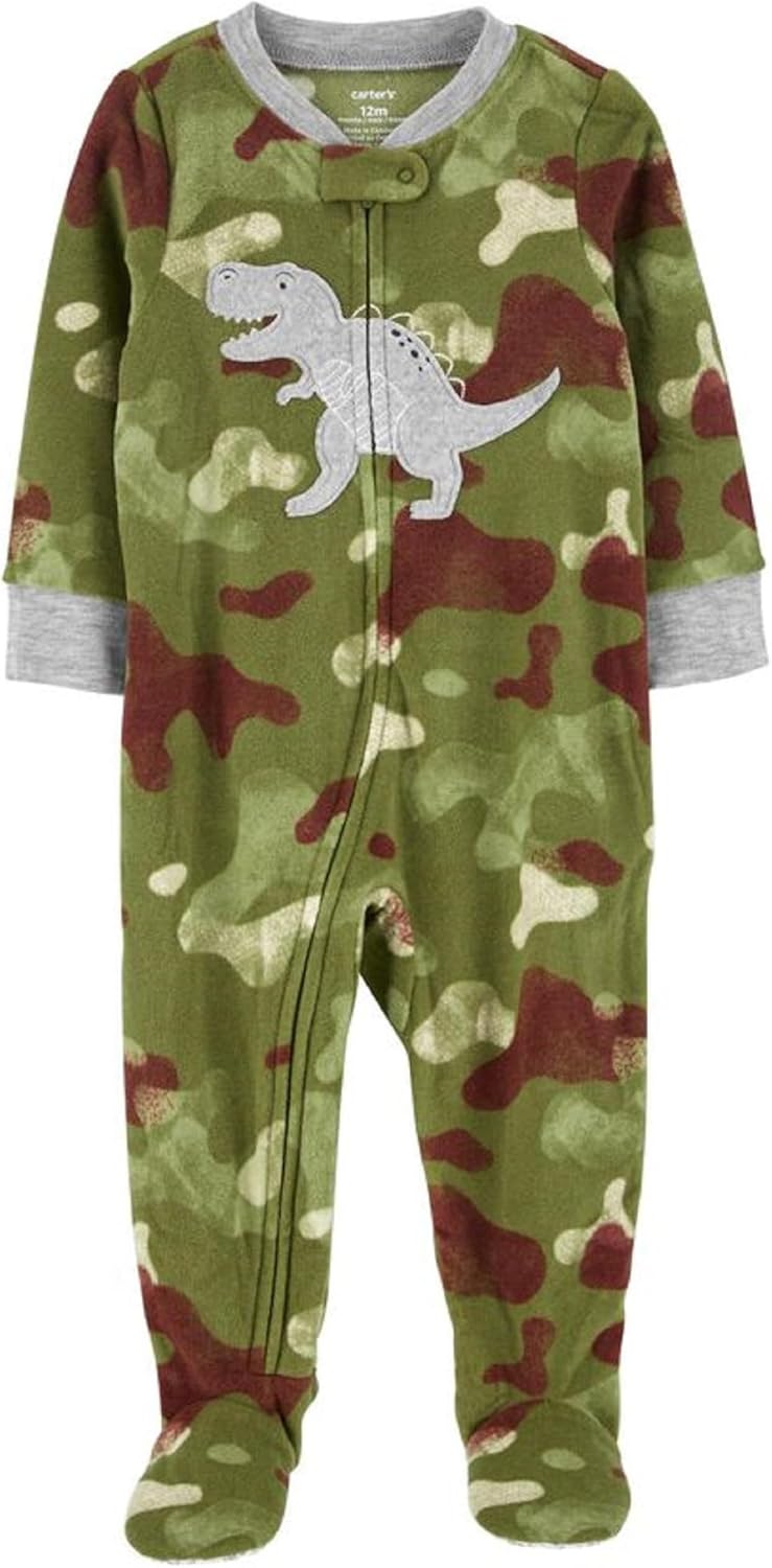 Carters Boys Cozy Flame-Resistant Blanket Sleepers