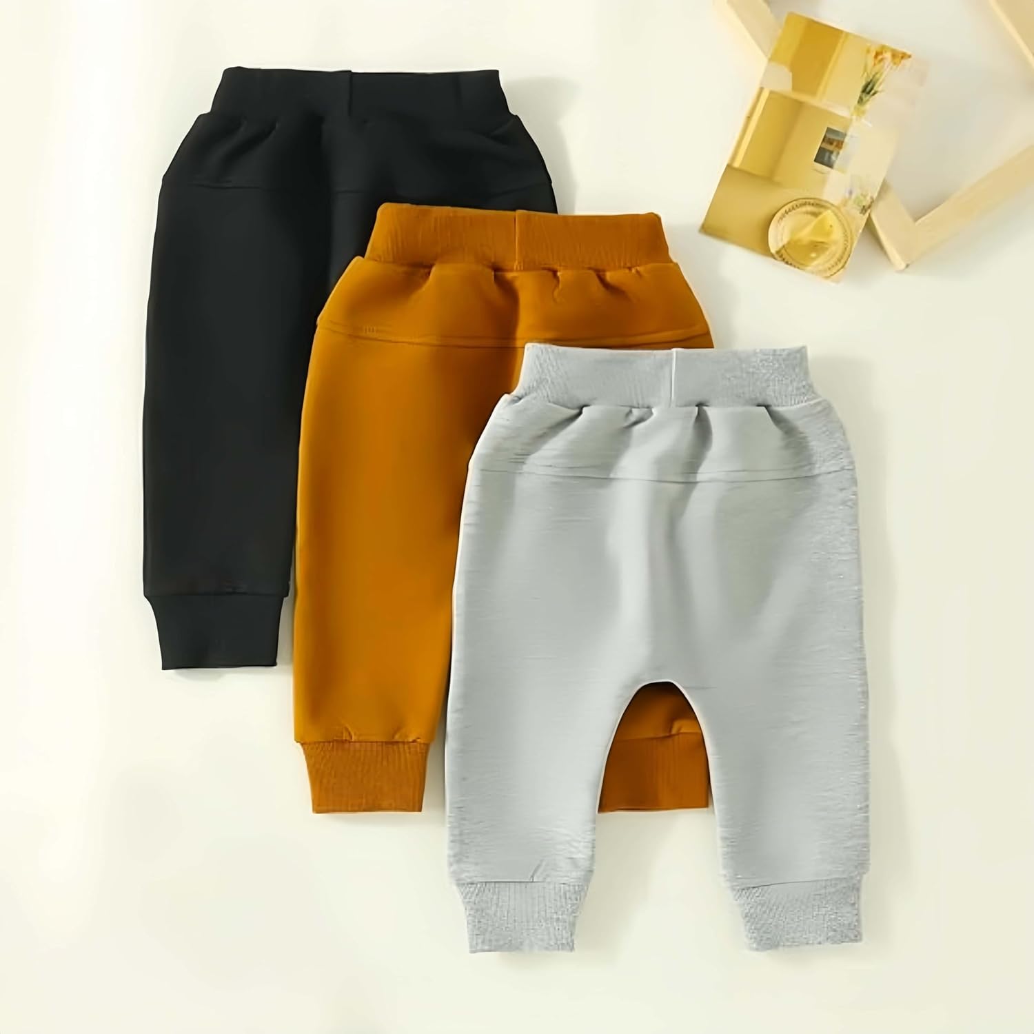 3-Pack Boys Pull-On Jogger Pants