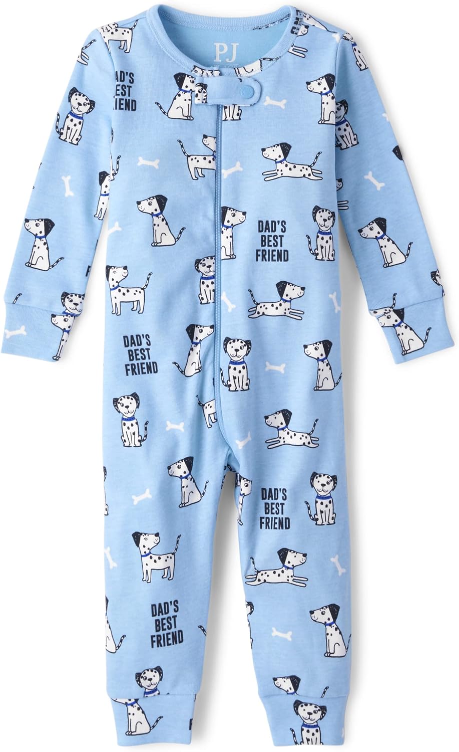 Snug Fit Dog Print Pajamas for Little Ones