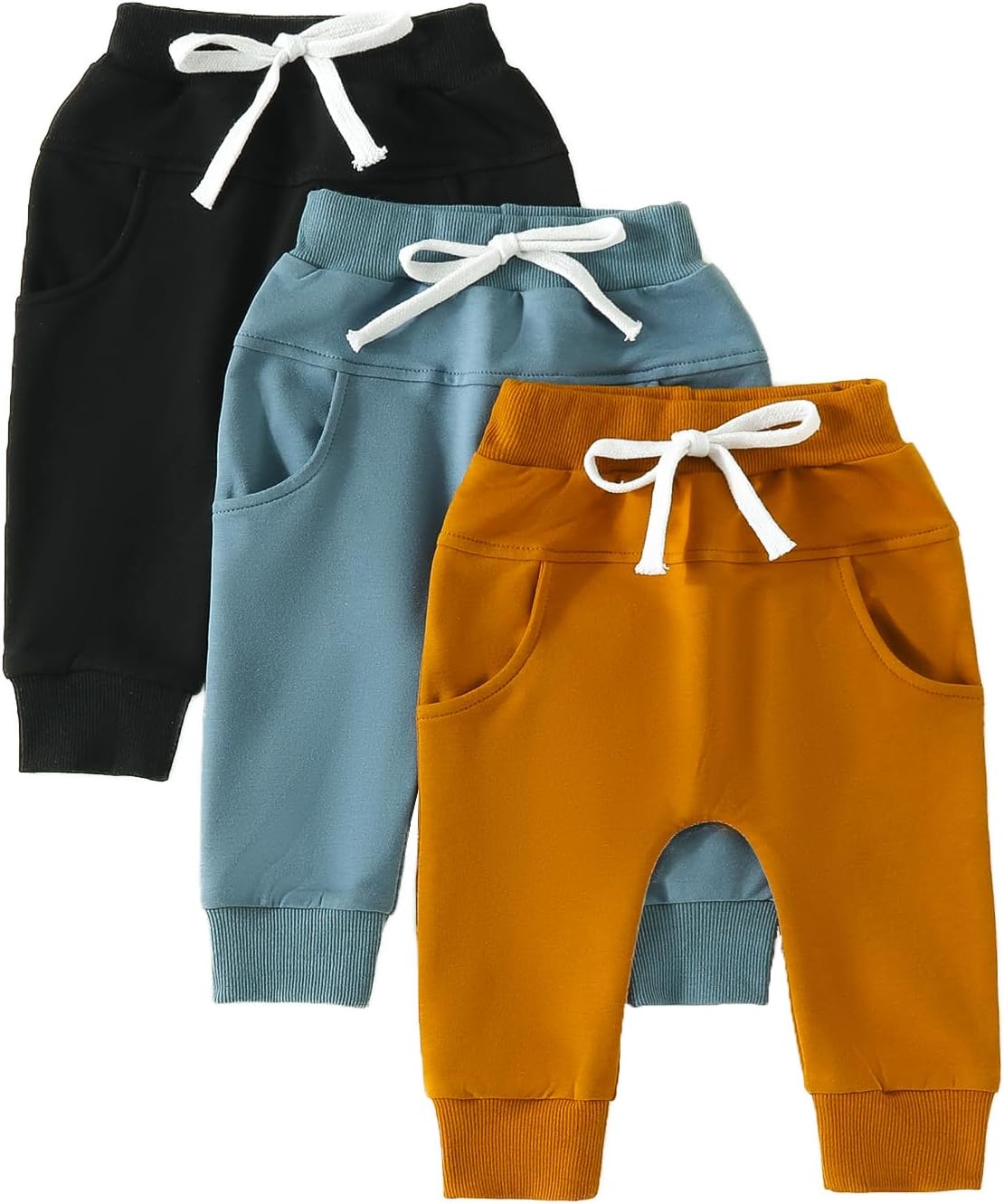 Stylish Solid Cotton sweatpants for Toddlers