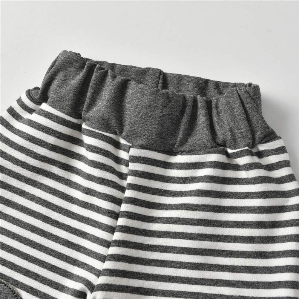 Rebey Toddler Boy Striped Long Sleeve Set