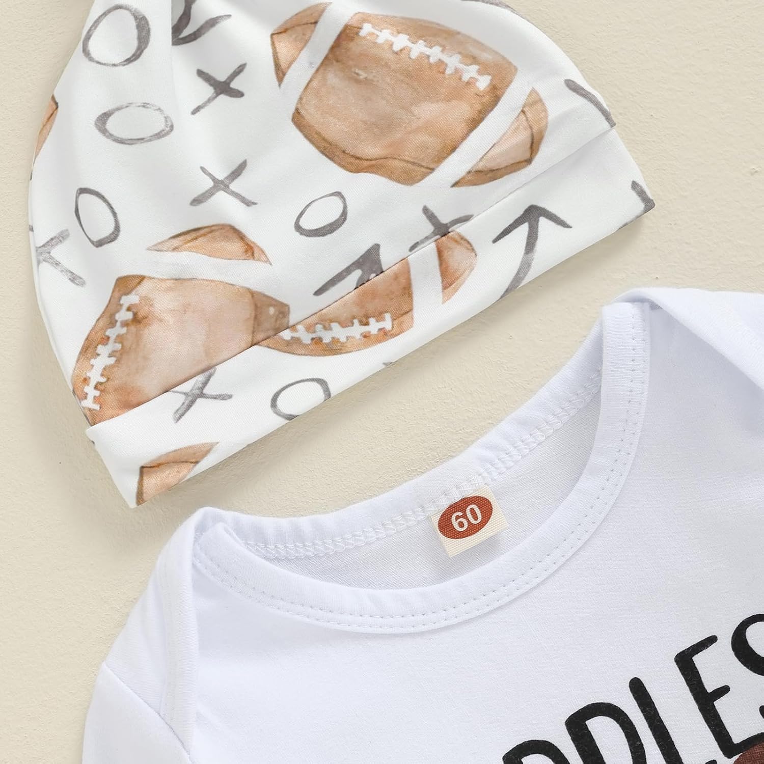 SAYOO Baby Boy Football Outfit Perfect Sunday Choice
