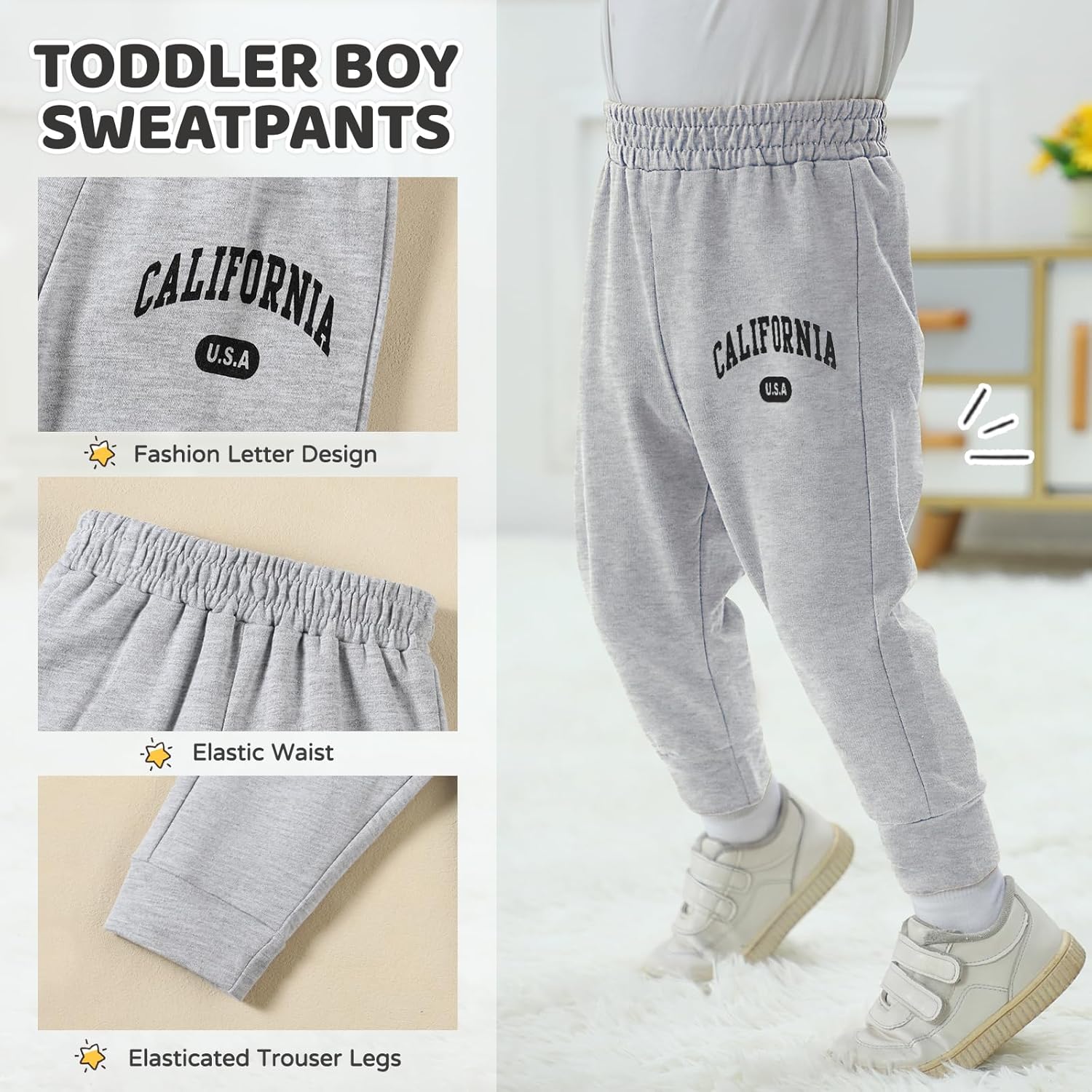 Unikaka 3-Pack Stretchy Soft Perfect for Toddler