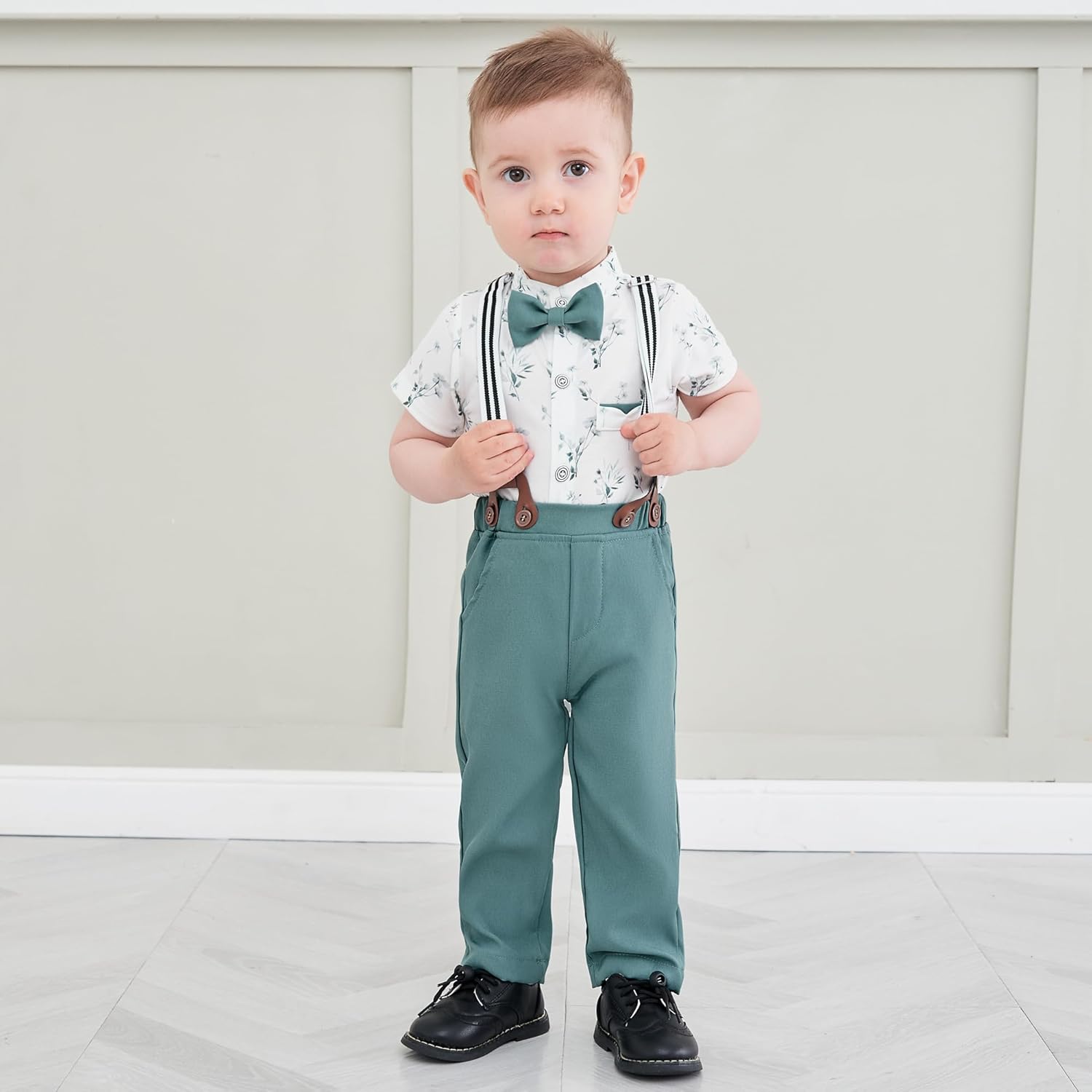 Baby Boy Suit 3-24M Gentleman Outfit Set