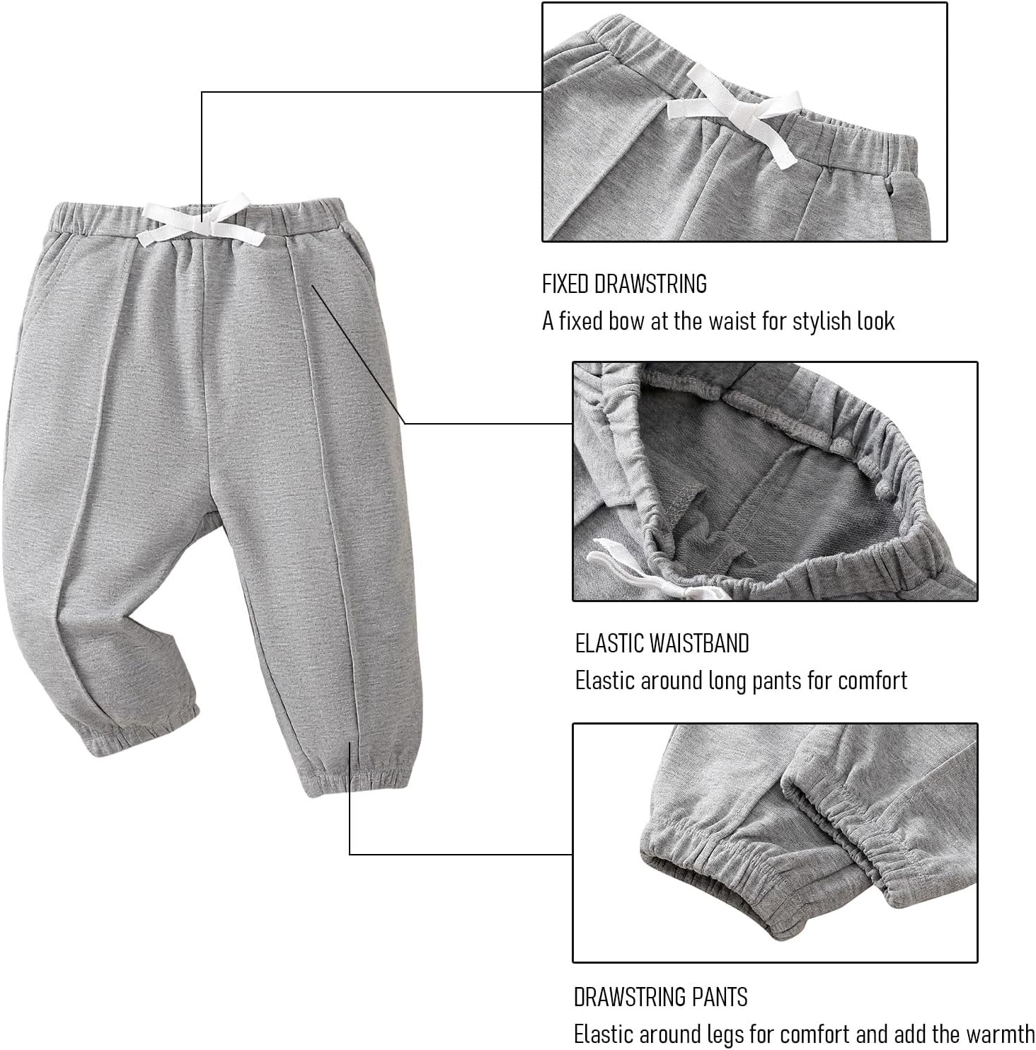 SOBOWO Toddler Boys