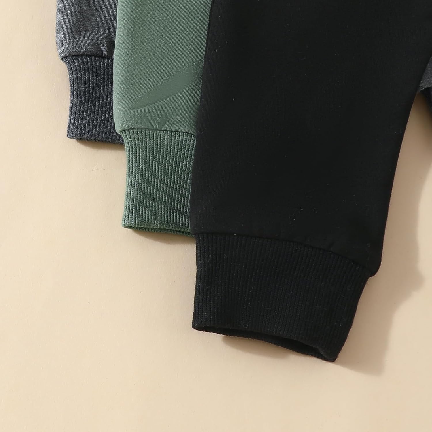 3 Pack Baby Boys Cotton Jogger Pants Spring Fall Winter