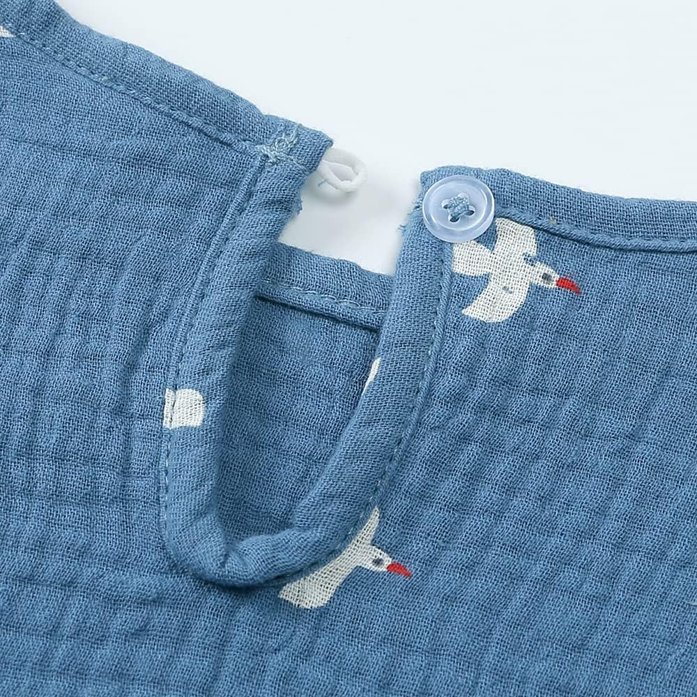 MYGBCPJS Toddler Boys Girls Cotton Linen Shirt Shorts Set 2Pcs