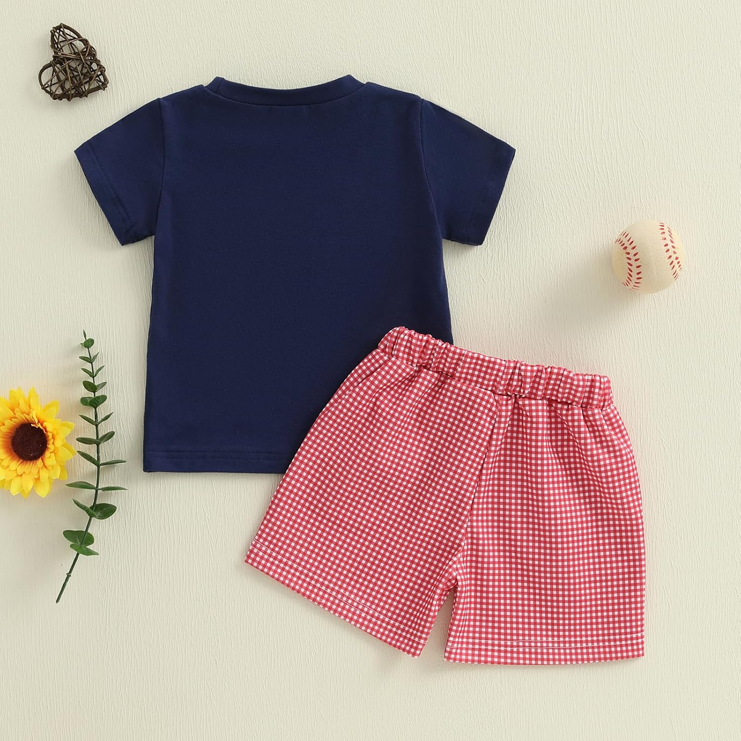 Adorable Summer Baseball Outfit for Kids