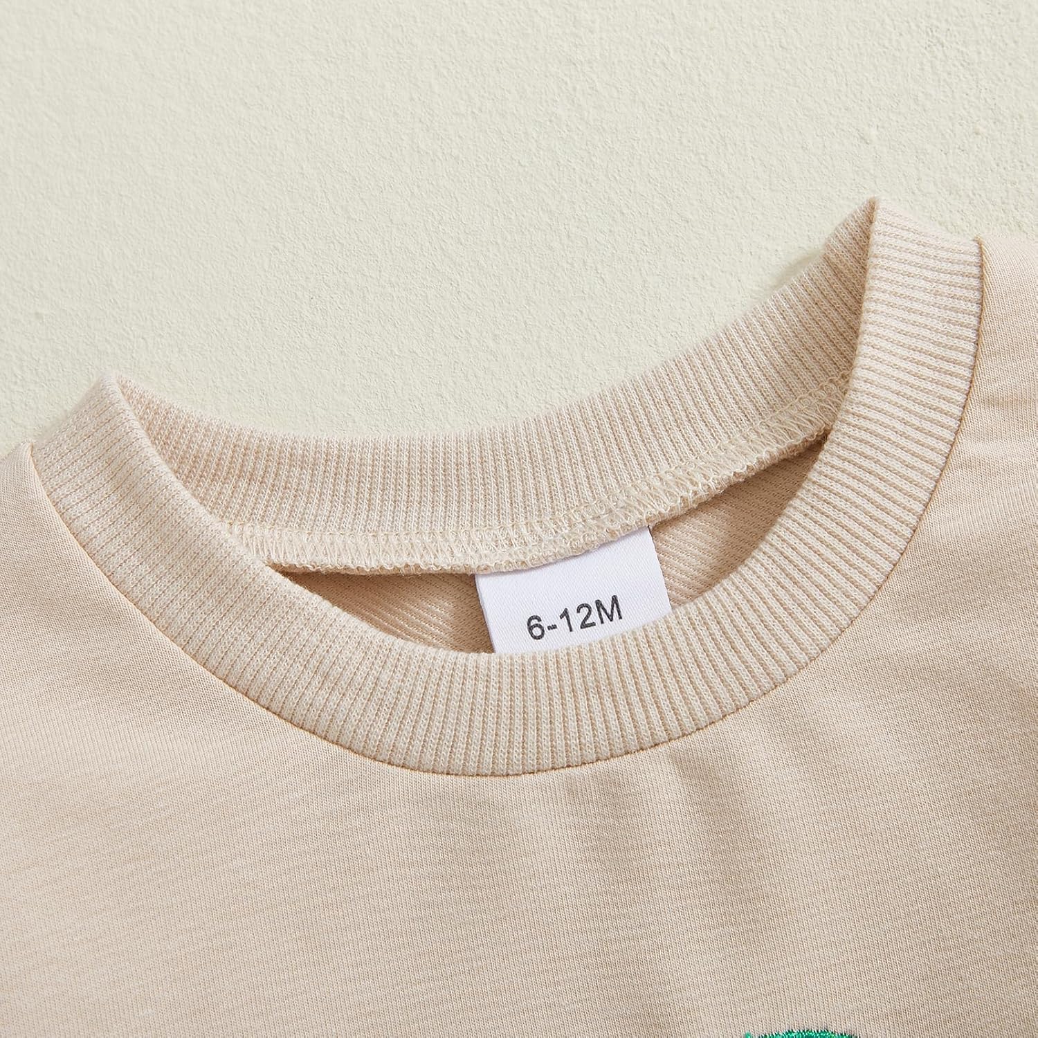 St Patricks Day Toddler Boys Outfit - Clover Embroidered Set