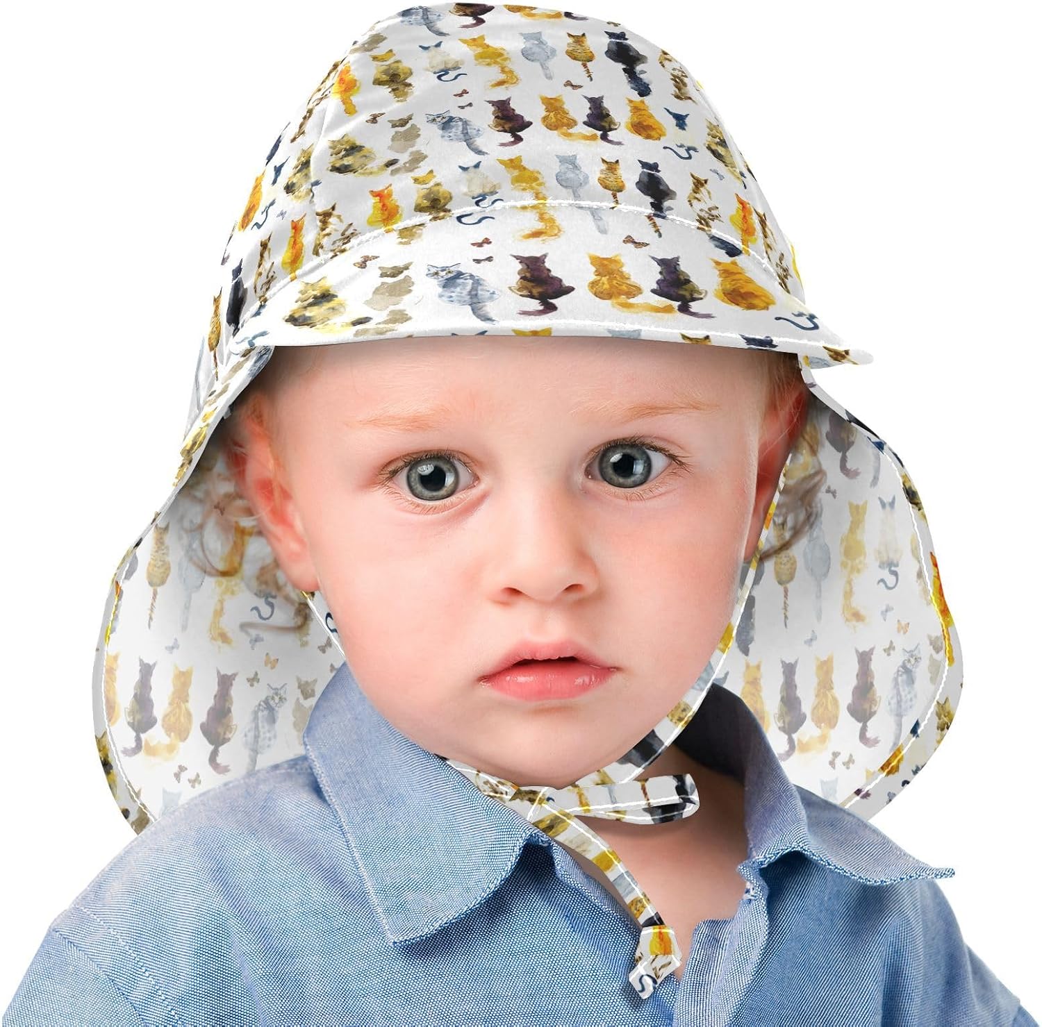KLL Kids Sun Hat with UPF 50 Protection