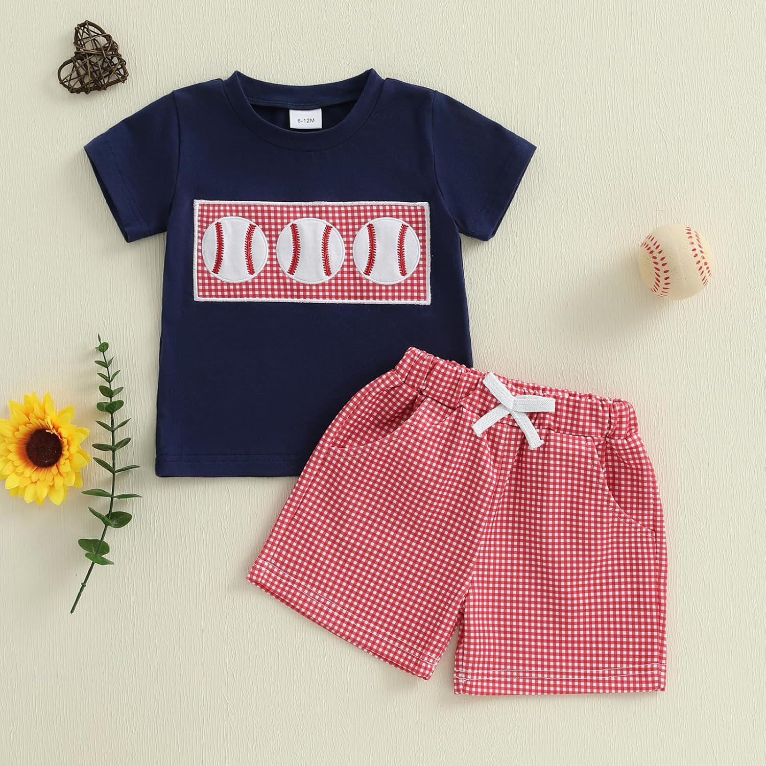 Adorable Summer Baseball Outfit for Kids