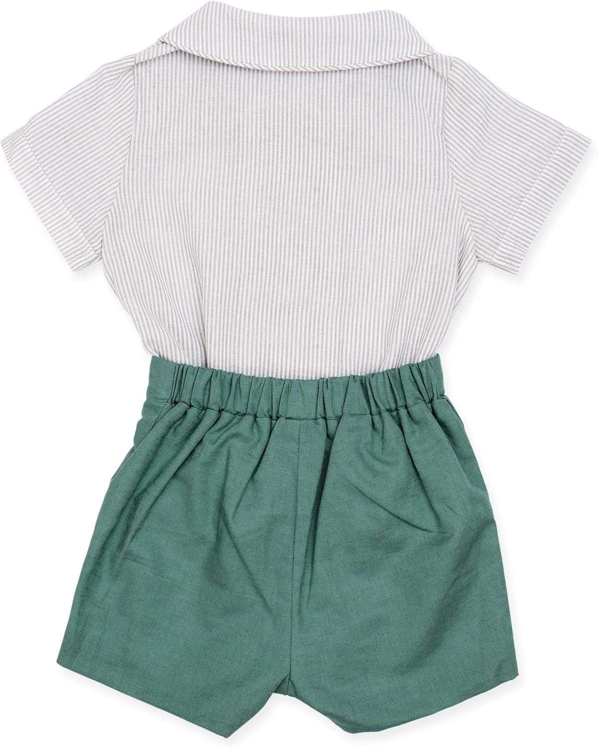 Twoflower - Embroidered Spring Two-Piece Set for Boys 1-6