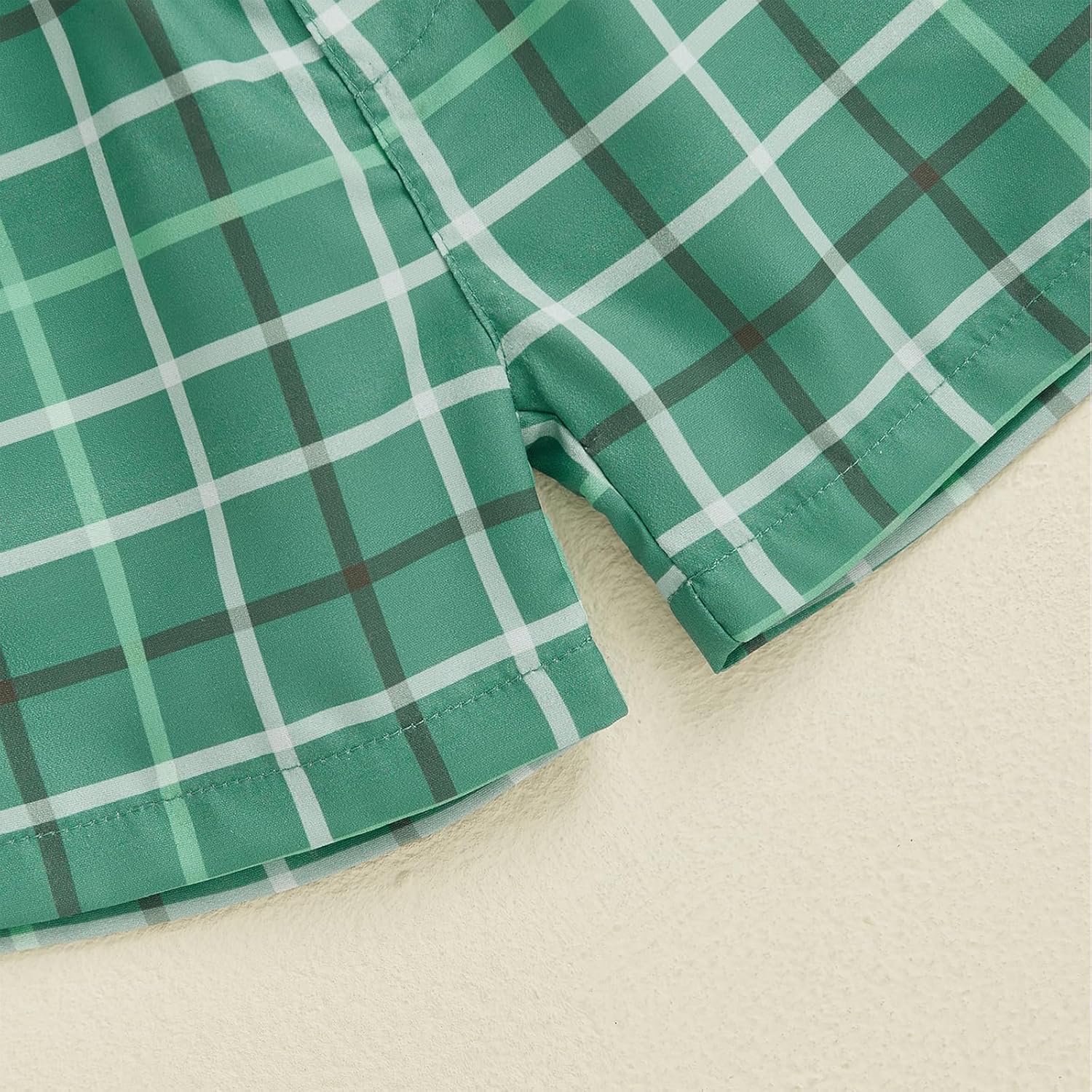 Plaid Answers toddler boys set