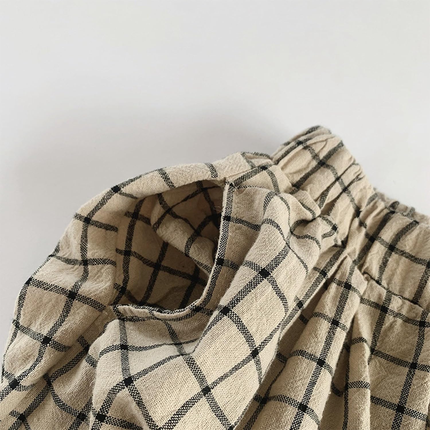 Splash of Stripe Boys Checked Cotton Pants