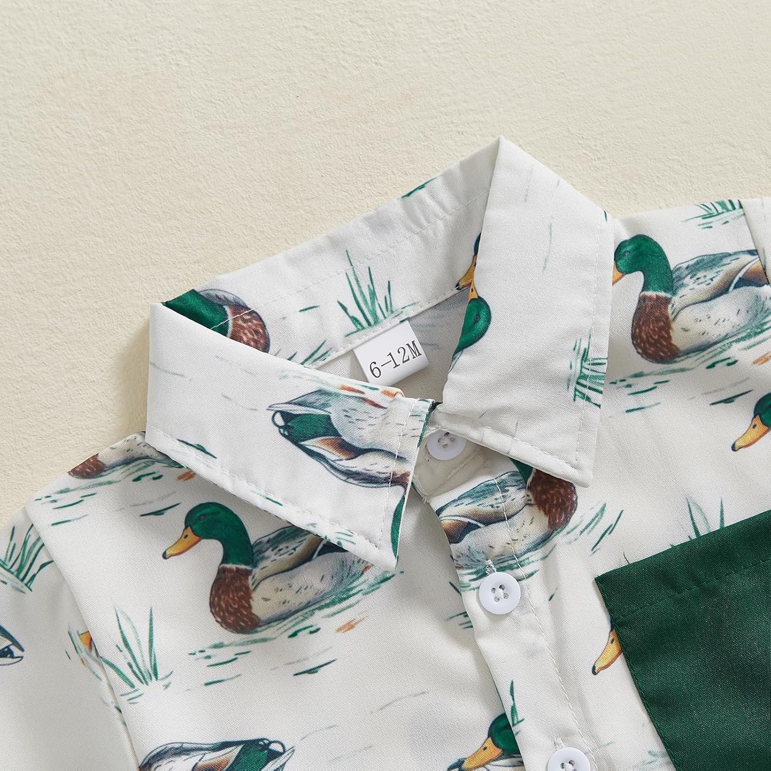 Duck Print Toddler Boy Summer Outfits Casual Trendy