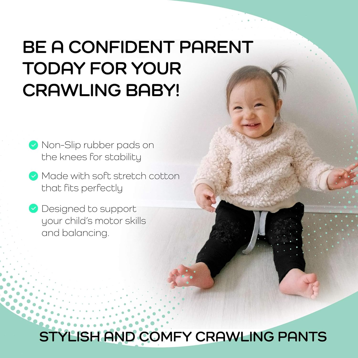 Perfect Anti-Slip Pajamas for Babies 6-12