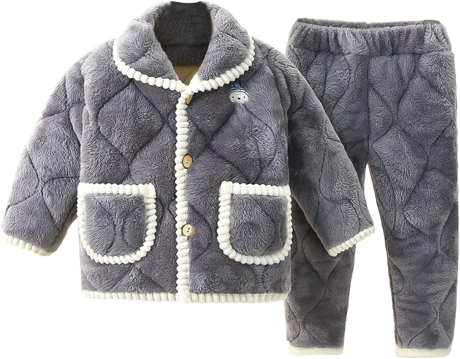 Perfect Winter Comfortable Fleece for 10-12 Month Kids Toddler Sets