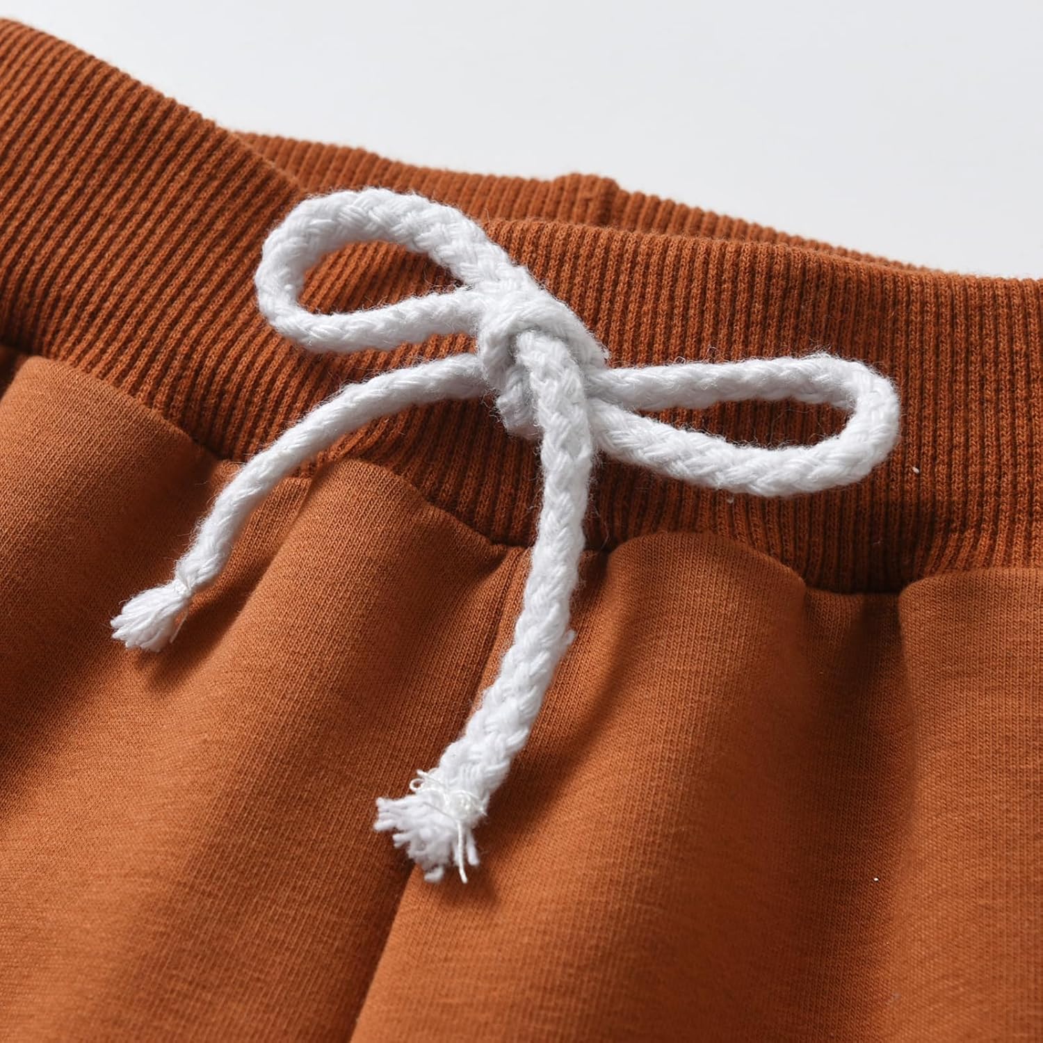 Comfortable Solid Jogger Pants for Baby Boys
