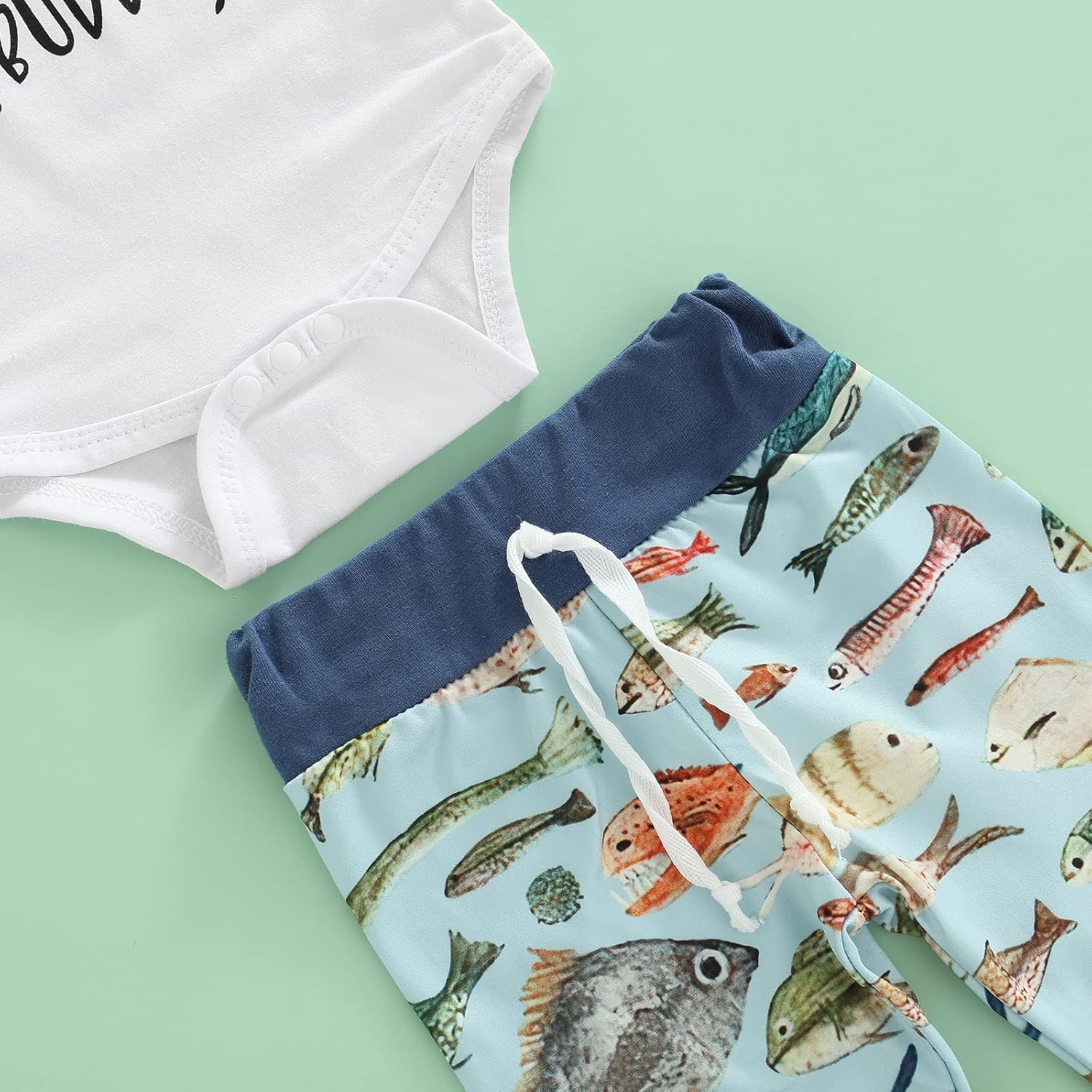 Newborn Fishing Triplet Gift for Boys