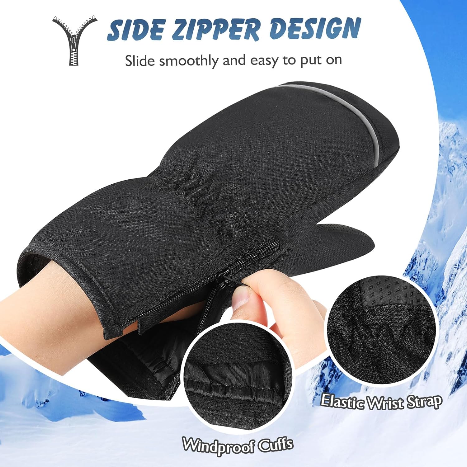 MoKo Winter Mittens for Toddlers