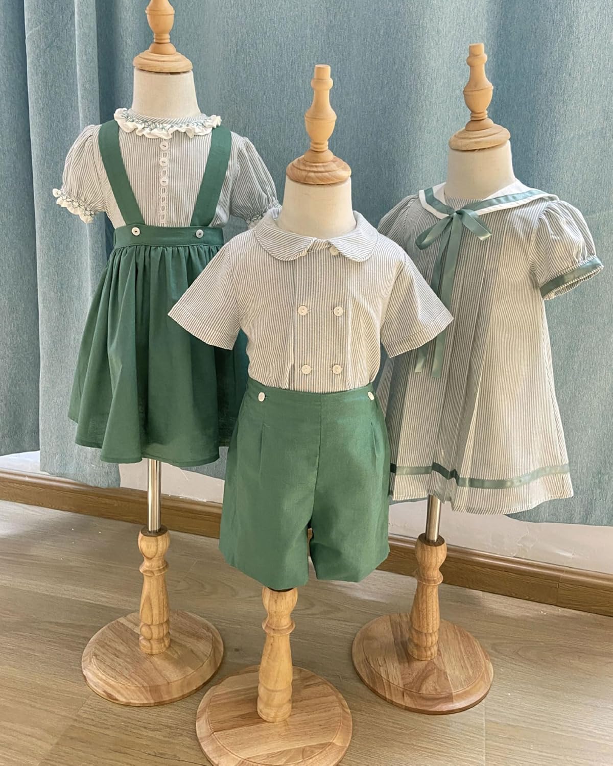 Twoflower - Embroidered Spring Two-Piece Set for Boys 1-6
