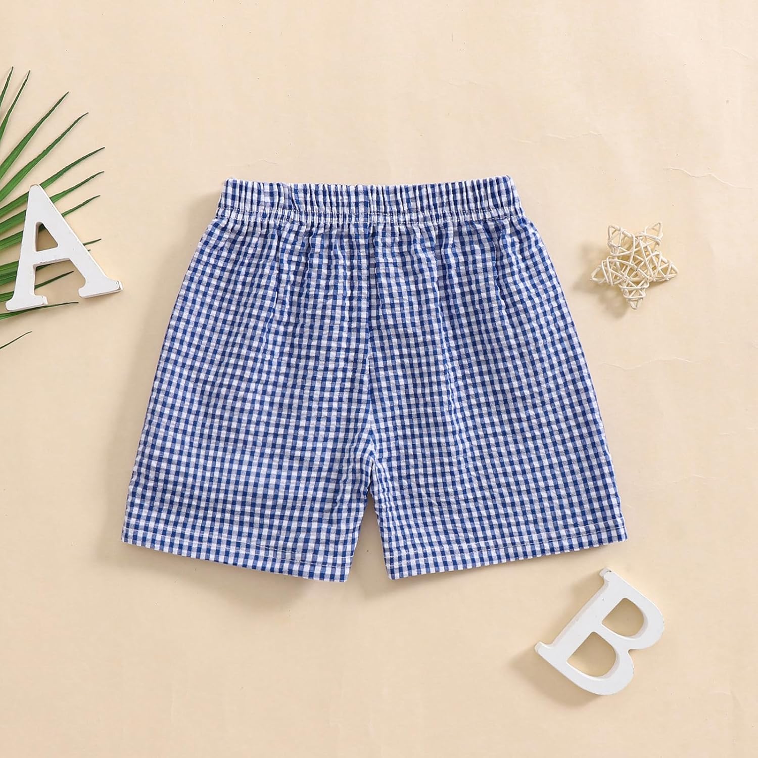 Fun Comfortable Plaid Shorts for Kids
