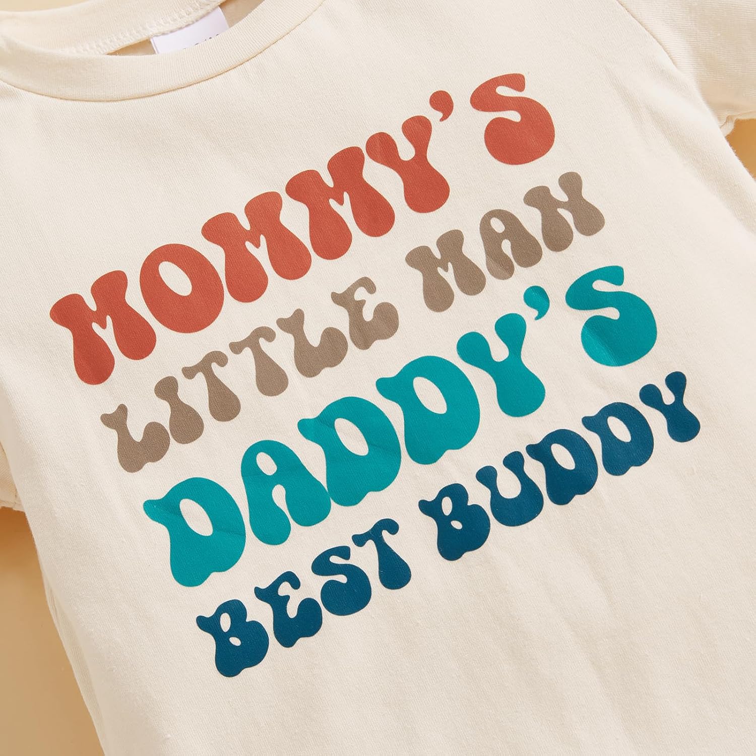 WSBVNS Infant Boys Summer Letter Print Set