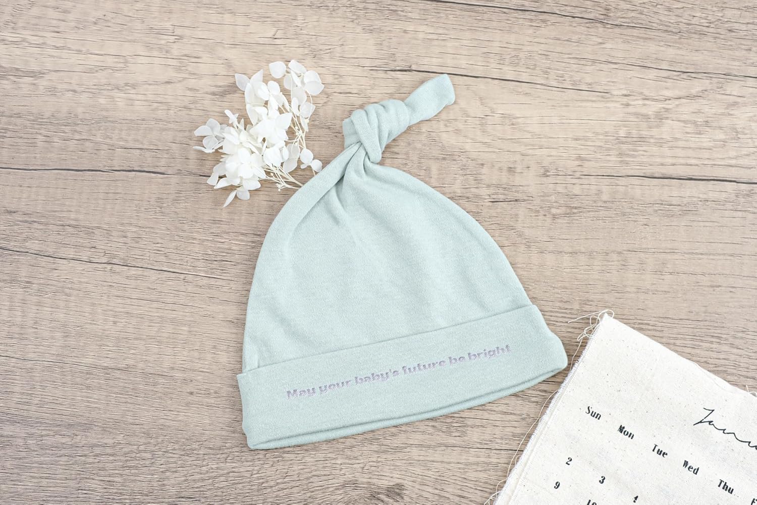 Personalized Baby Hat with Embroidery for Newborns