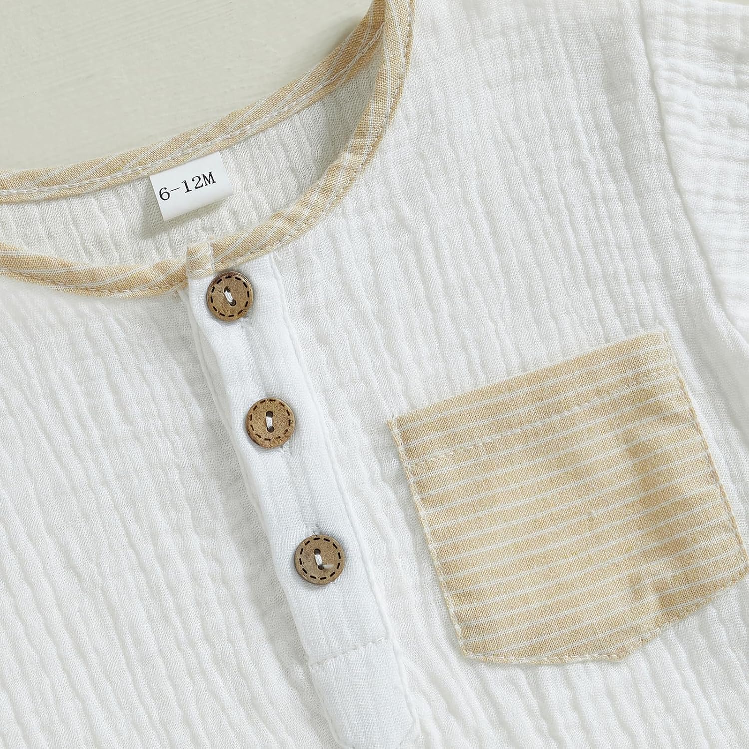 Cotton Linen Toddler Boys Summer Outfit