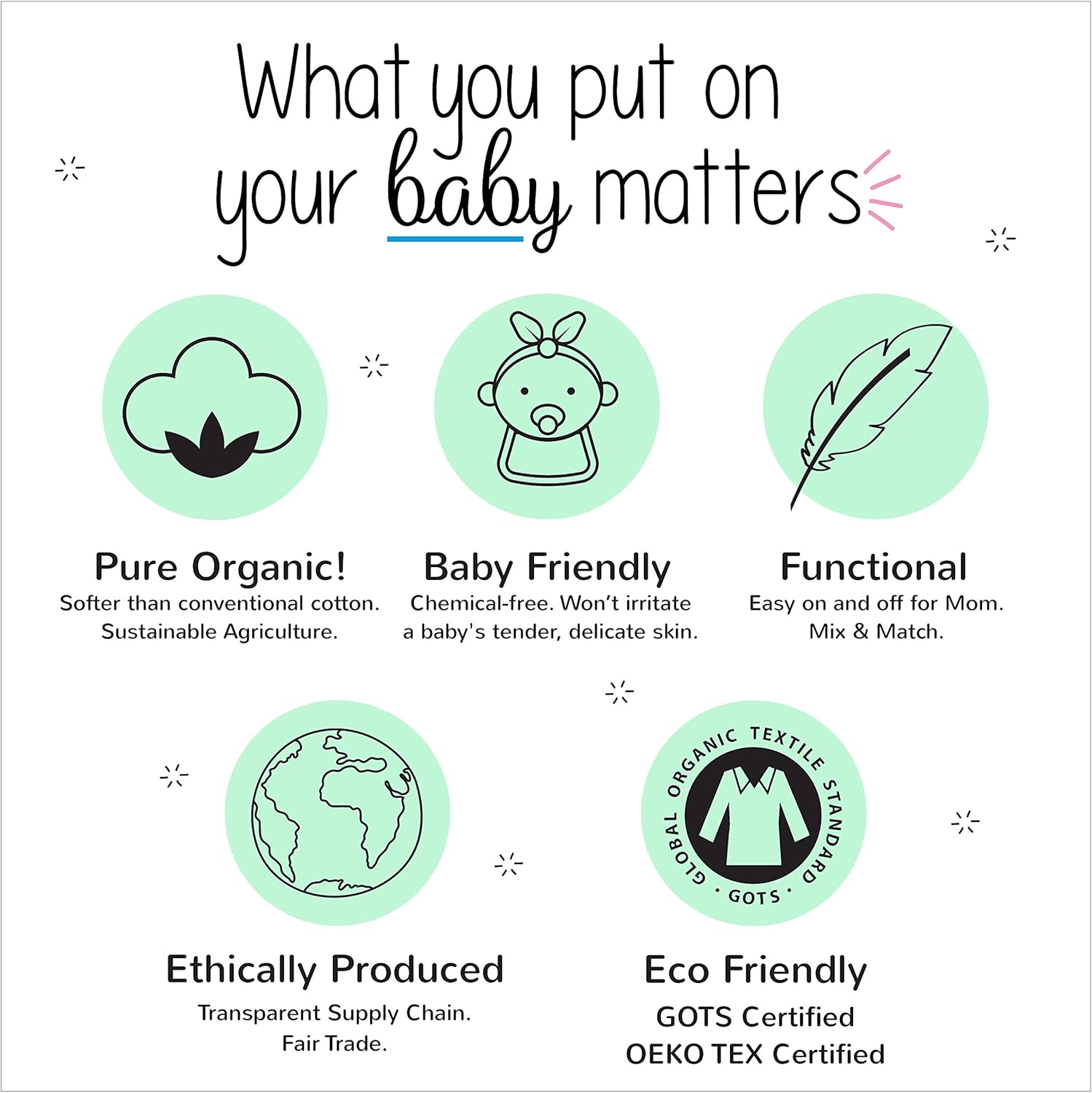 Organic Baby Jogger Pants for Boys