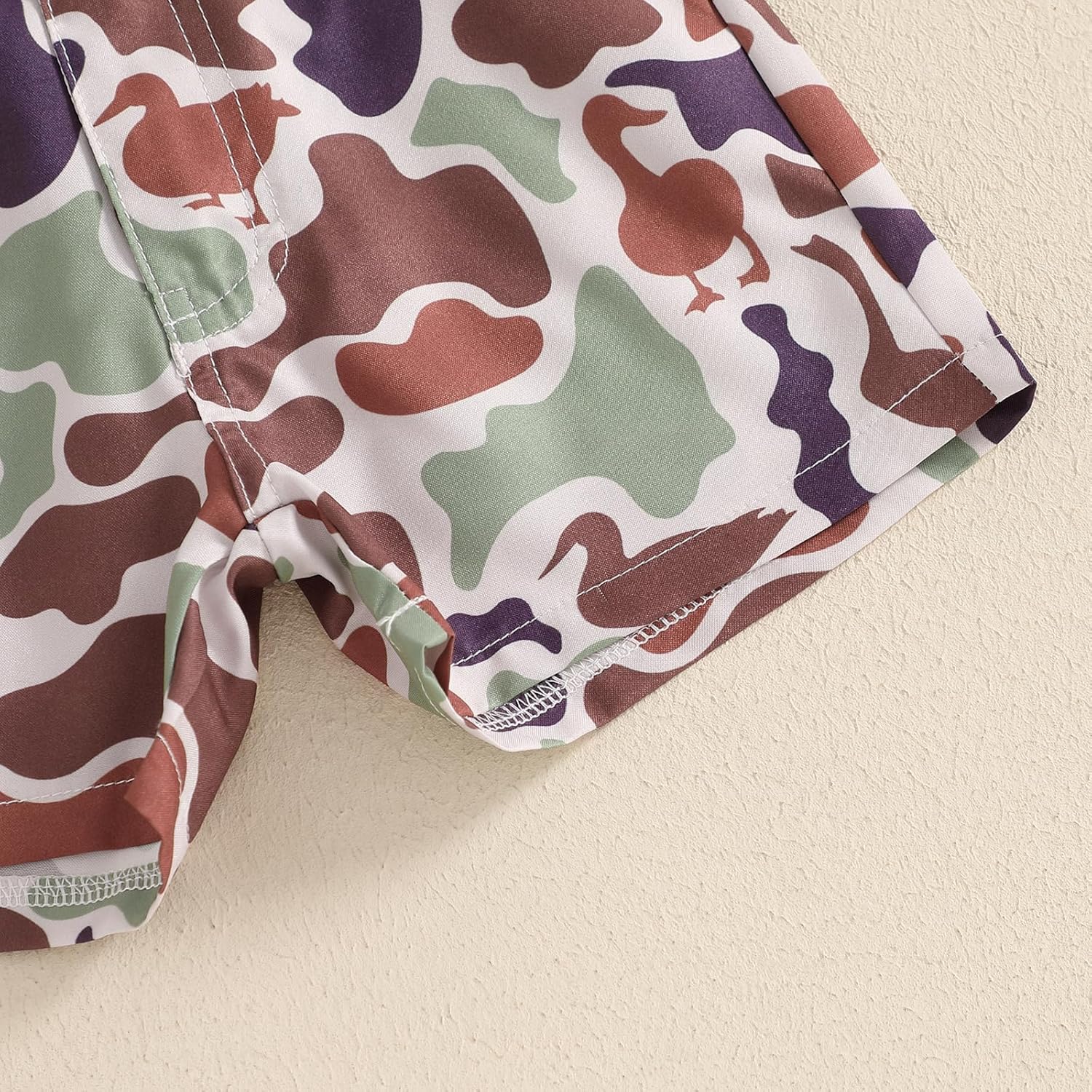 Mobbdow Toddler Boy Duck Camo Hunting Outfit