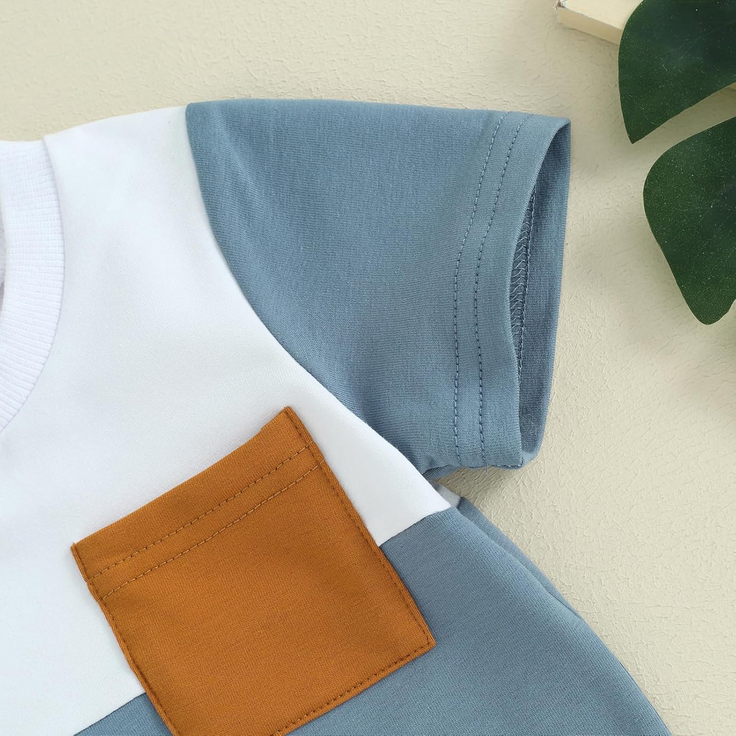 Allshope Baby Boy Summer Contrast Set