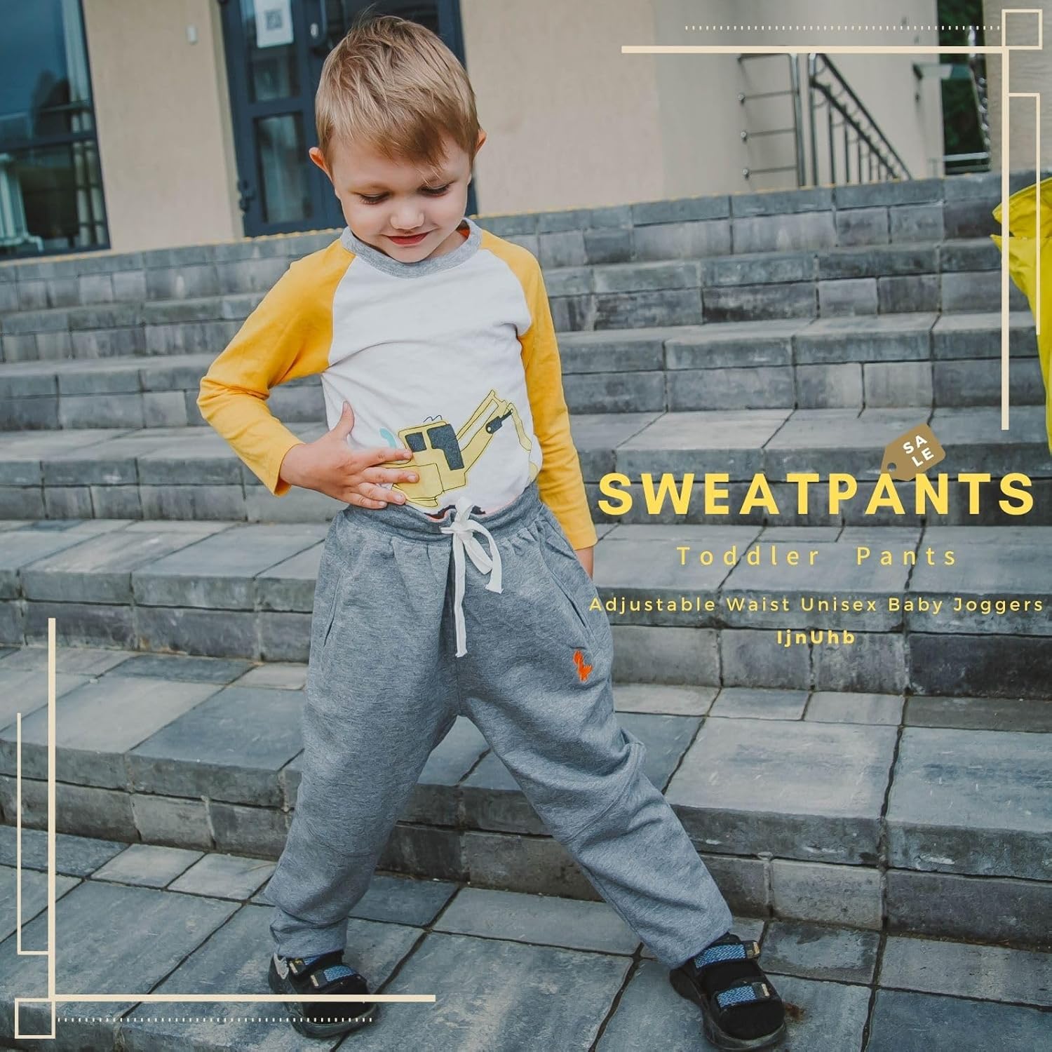 Dinosaur Fun 2-Pack Cotton Joggers for Toddler Boys