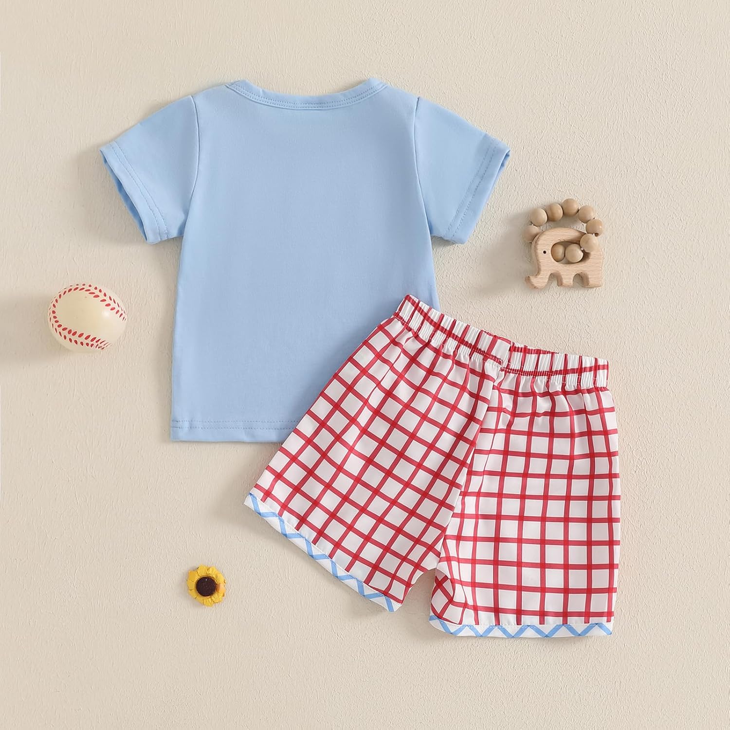Bagilaanoe 2PCS Summer Outfit for Toddler Boy