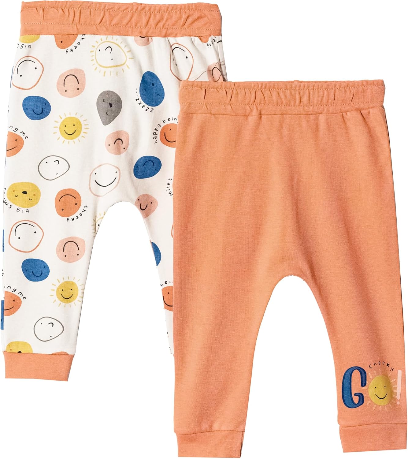 Kidddio Toddler Baby Unisex 2-Pack Sweatpants