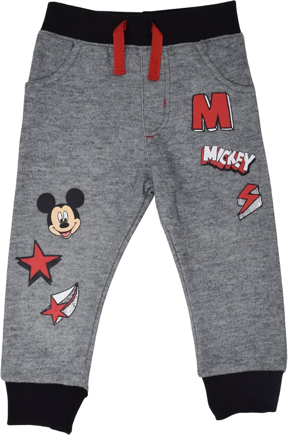 Sparkling Mickey Simba wears Vivid Crisp Disney Pants for Kids