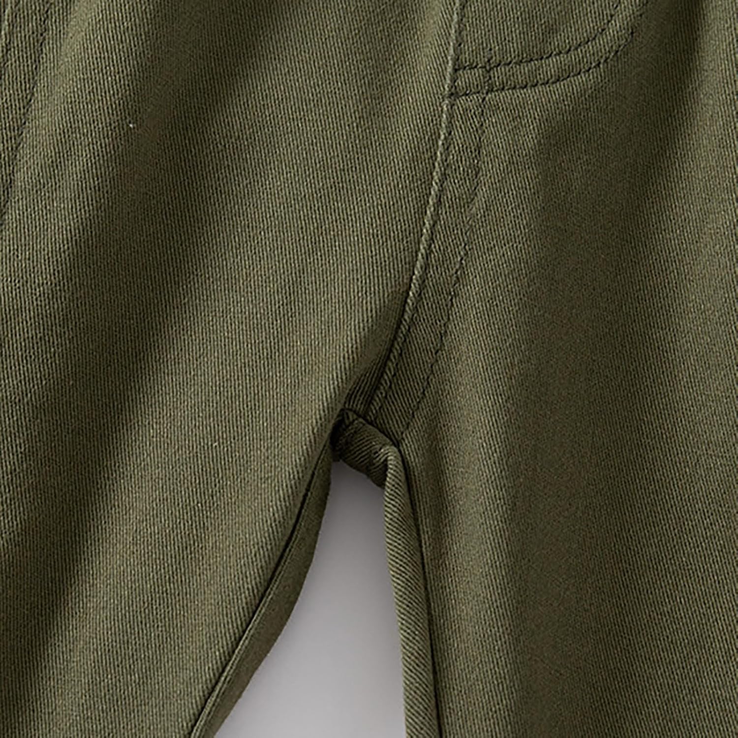 Adjustable Solid Cotton Toddler Boys Casual Harem Pants