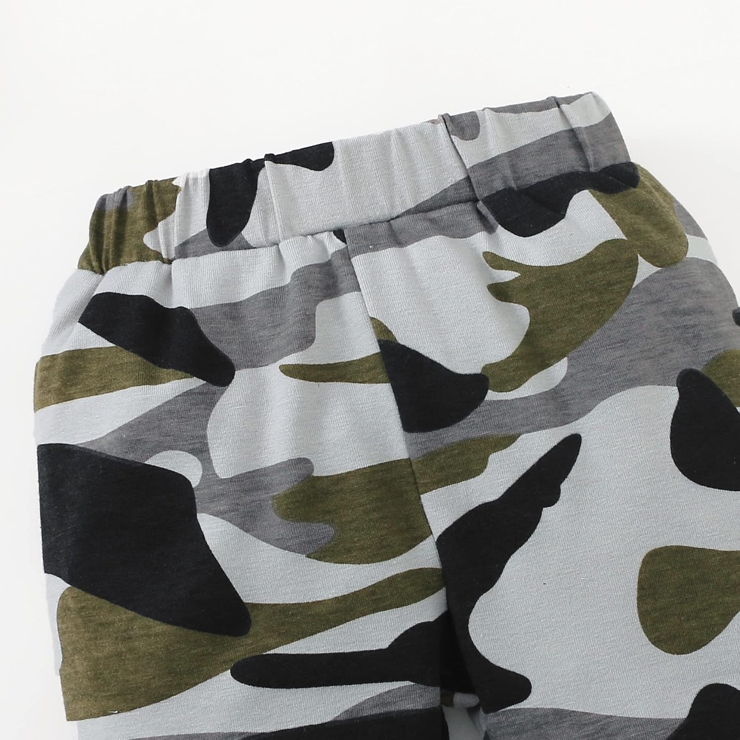 Renotemy - Newborn Baby Boy Letter Print Romper Pants Set