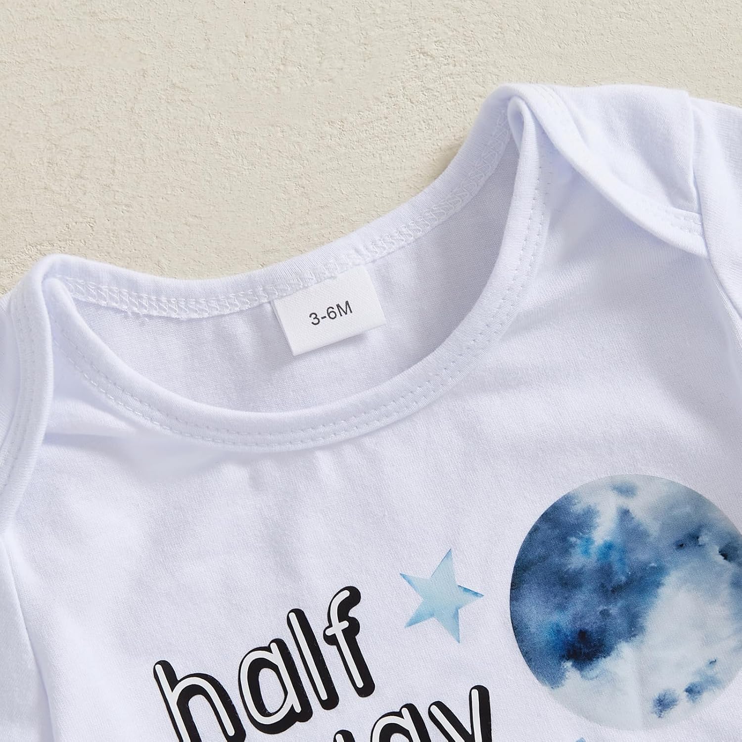 Bagilaanoe Baby Boy Half Birthday Outfit Space Theme
