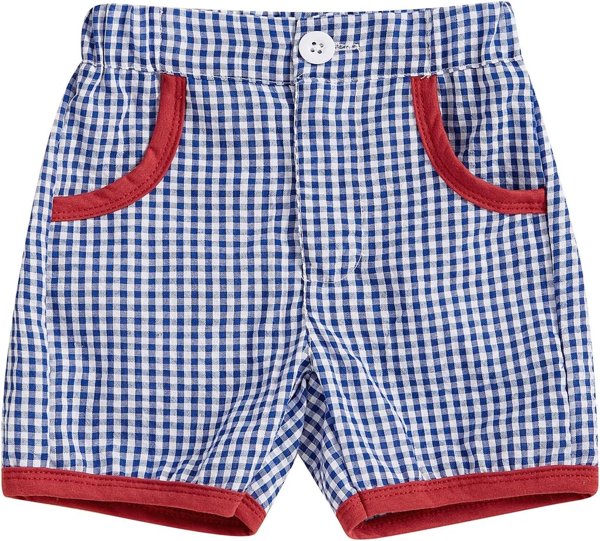 Toddler Baby Plaid Shorts for Boys and Girls