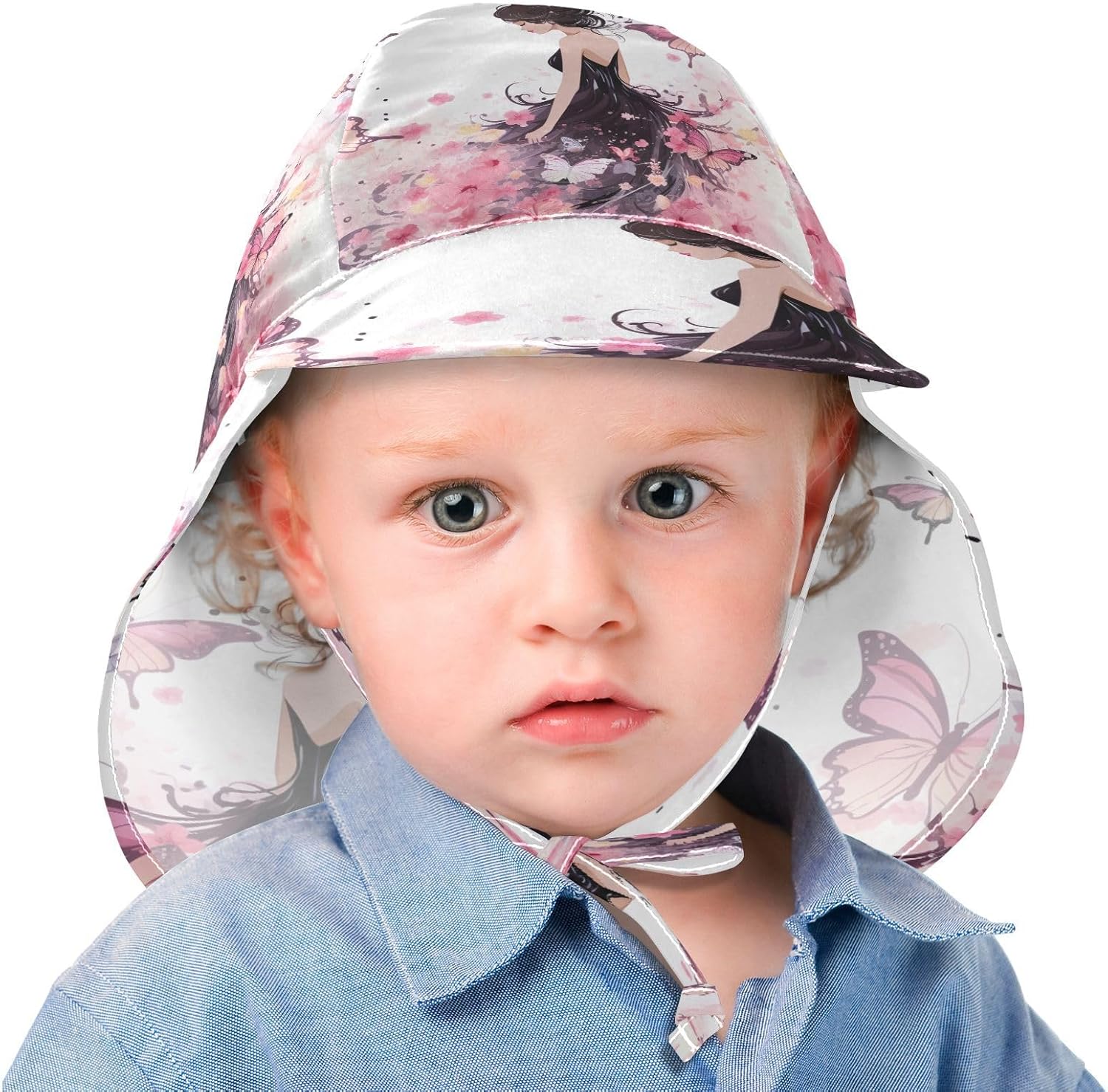 J JOYSAY Pink Butterfly Toddler Hat
