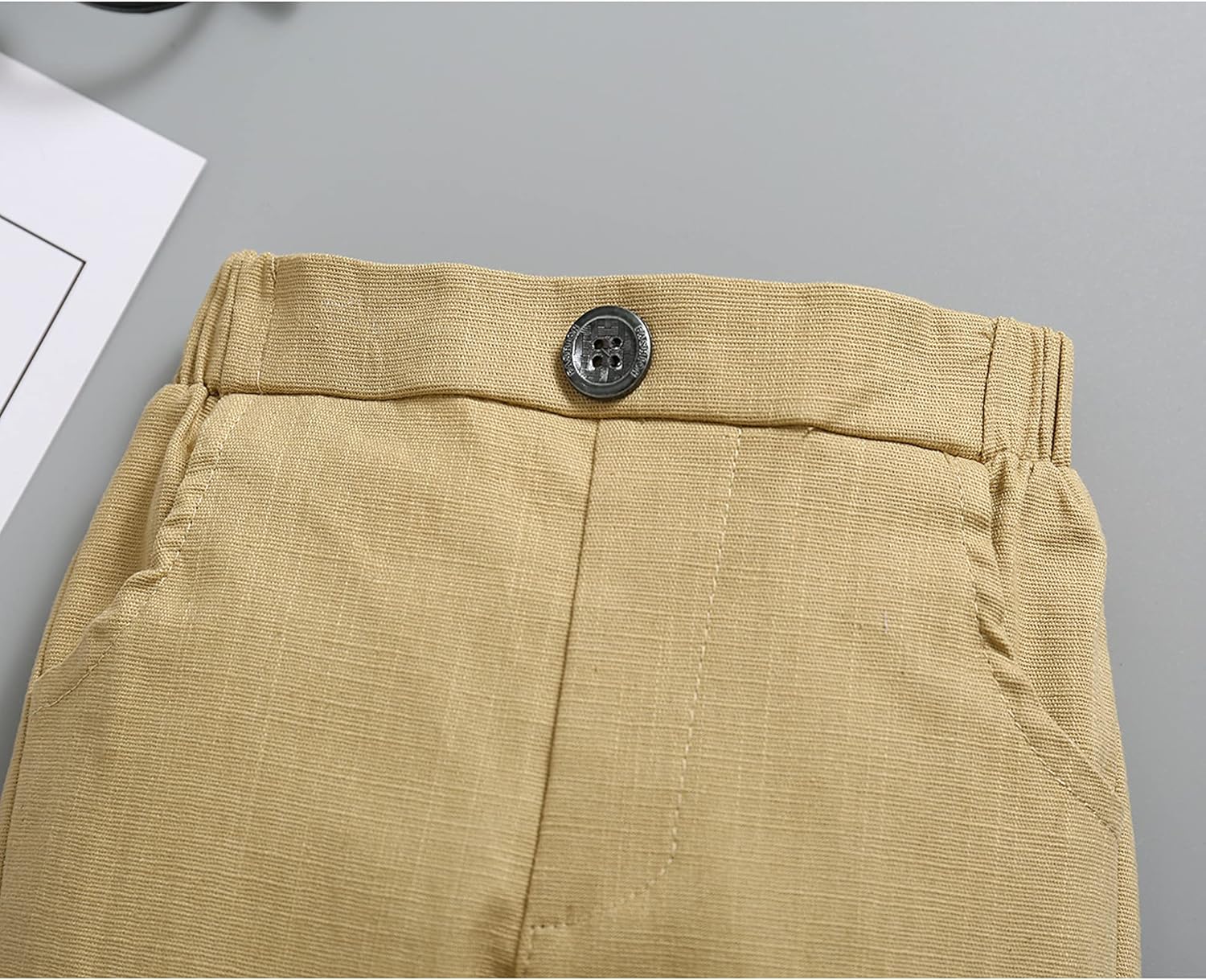 HeMarisle Baby Single Toddler Boys Stretch Slimmer Chino Pants