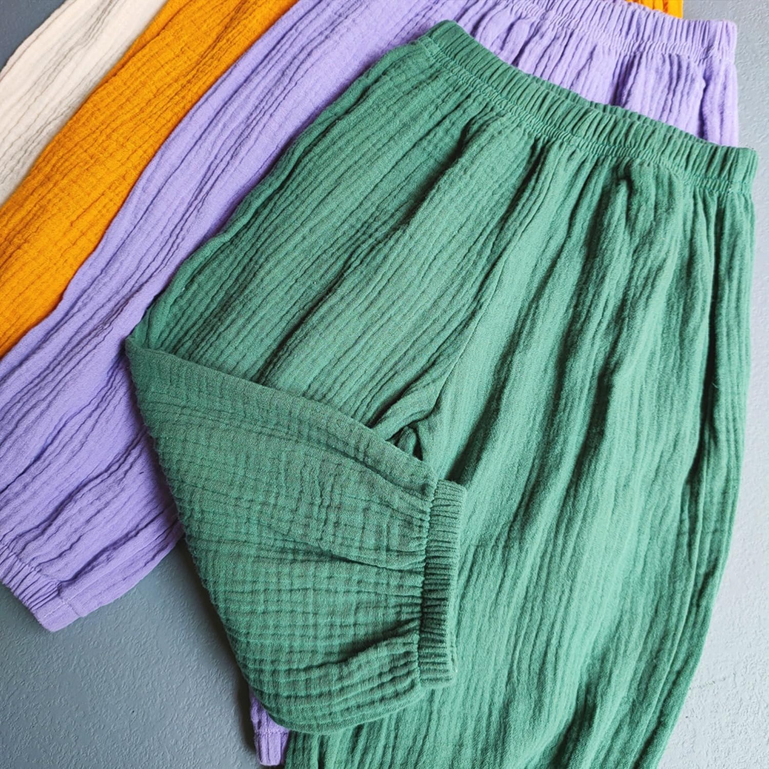 Perfect Comfort Style - HeamoeKids Cotton Linen Pants for Toddlers
