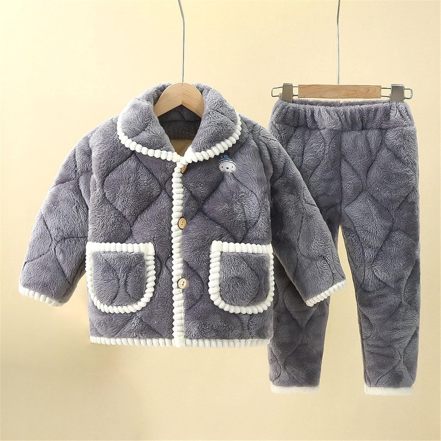 Perfect Winter Comfortable Fleece for 10-12 Month Kids Toddler Sets