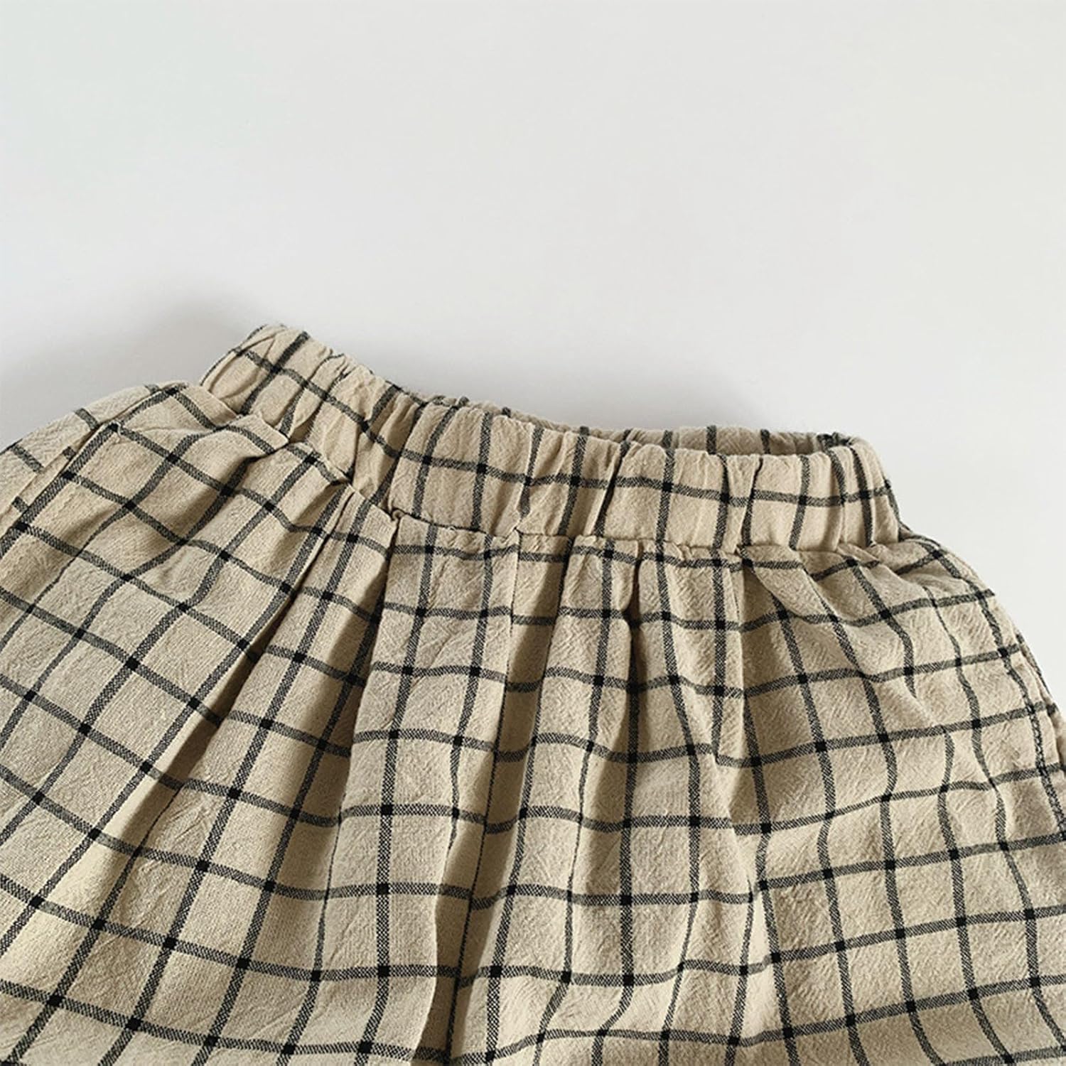 Splash of Stripe Boys Checked Cotton Pants