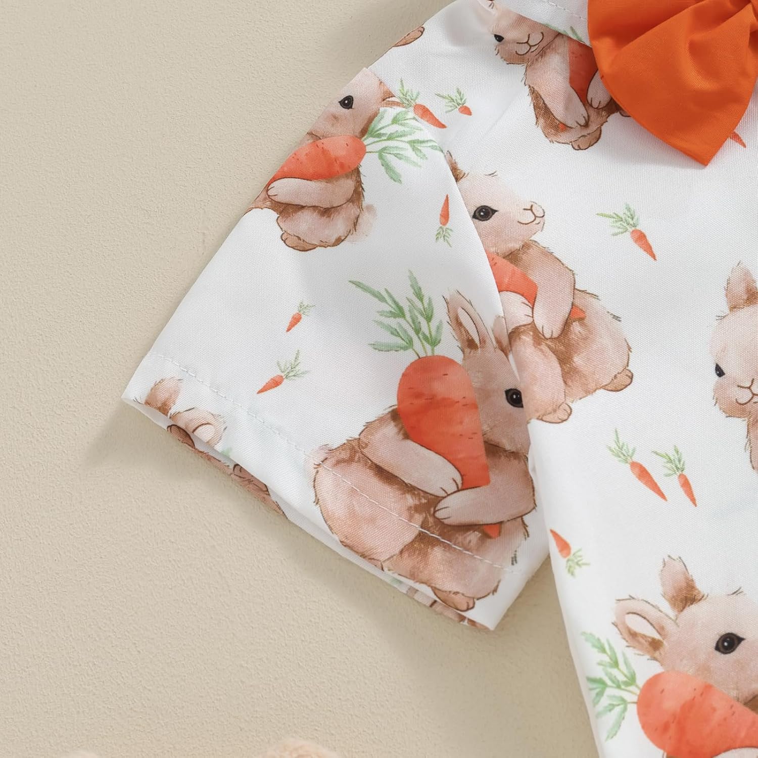 Easter Two-Piece Set for Baby Boys - Bunny Print Button-Down
