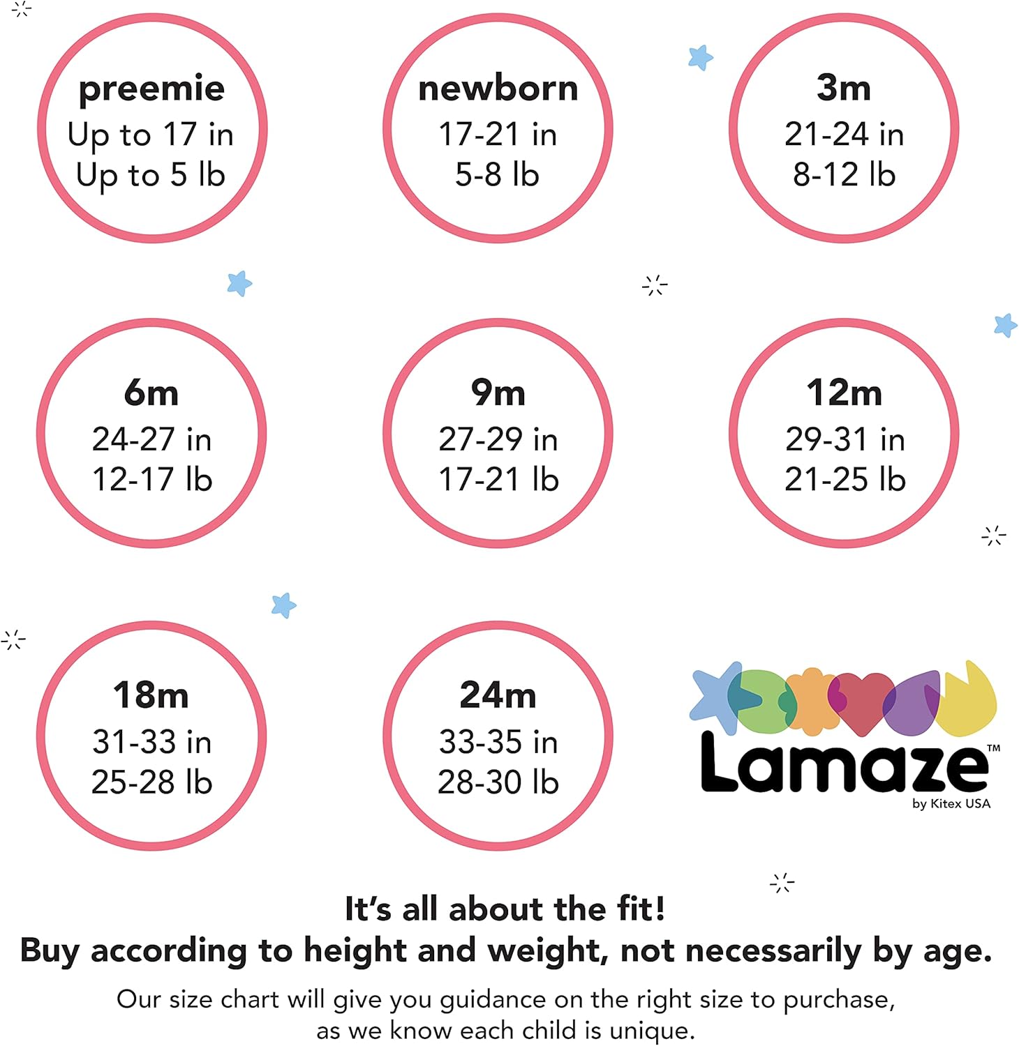 Lamaze Baby Boys Eco-Friendly Natural Cotton Joggers