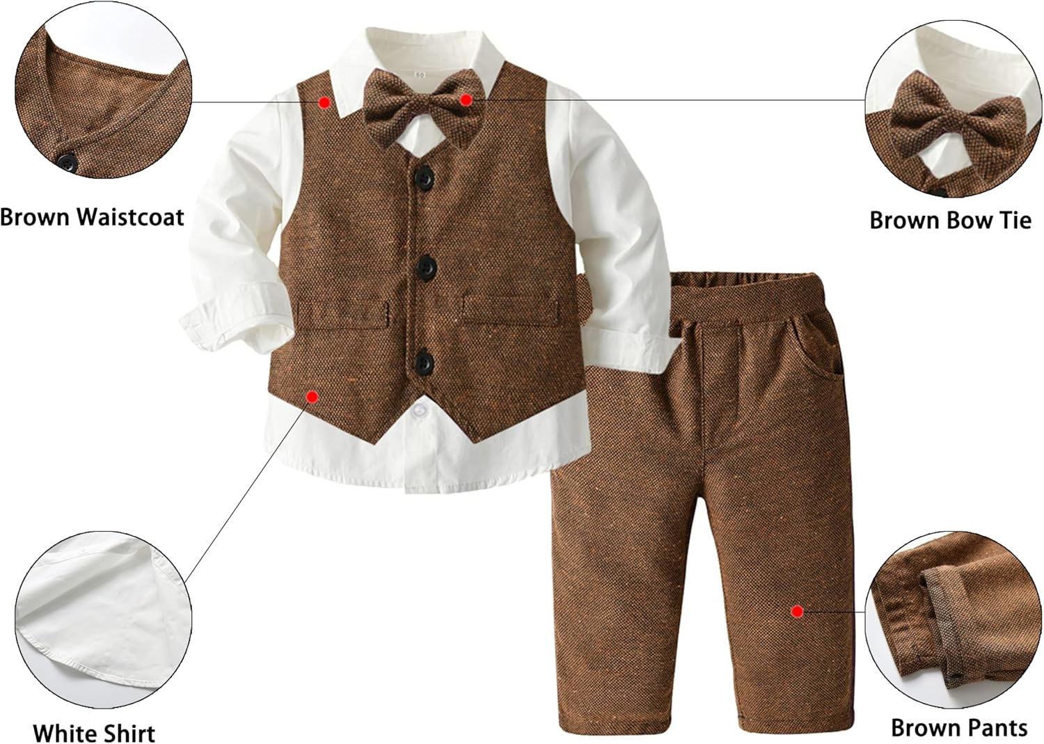 SANGTREE Gentleman Baby Set for Boys