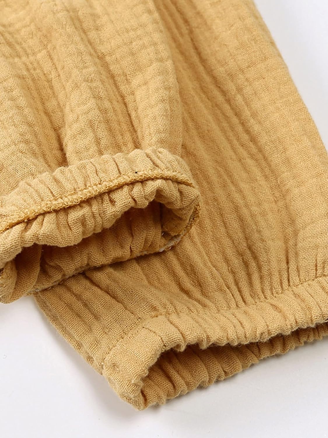 Runqhui Toddler Boys Girls Cotton Linen Casual Pants